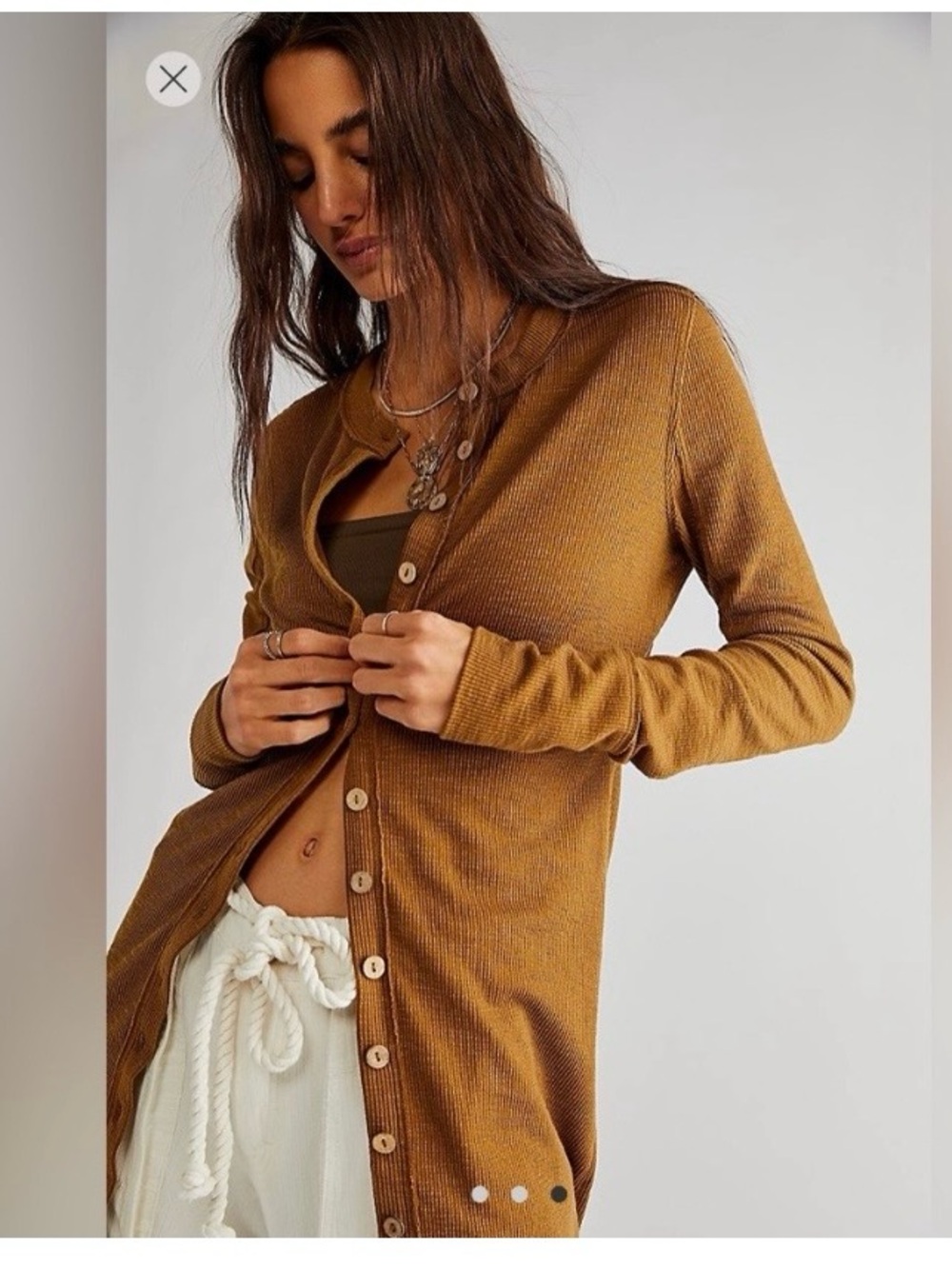 🆕 Women’s We the Free People Gia Cardigan Size M. NWT
